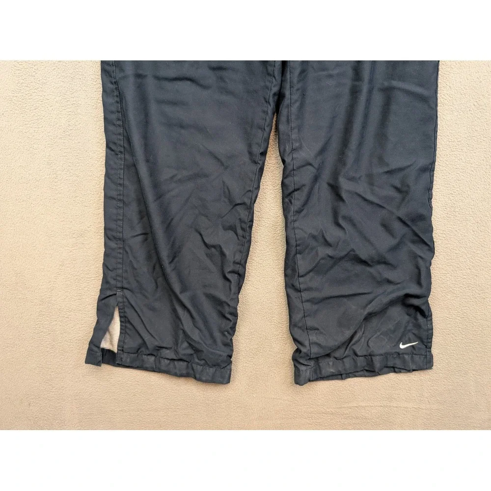 Vtg Y2K Nike Sportswear Track Pants Mens Large Blue Baggy Cotton Lined